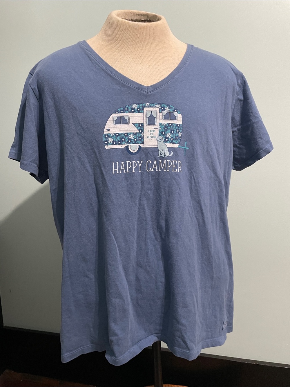 Life is Good Happy Camper XXL T-shirt